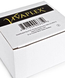 Alternative view of Vivaplex, 2, Large, 8 oz, Empty, Cobalt Blue Glass Spray Bottles with Black Trigger Sprayers