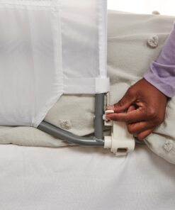 Regalo Swing Down Bed Rail Guard, with Reinforced Anchor Safety System 43 Inch Swing Down 25 91ZJYqFrttL