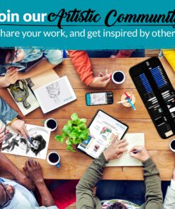 Premium Quality Sketch to Shade Art Supplies 37 Pcs Art Set | Includes Exclusive Drawing Tutorials Ready as Birthday Gifts, Holiday Gifts, Artist Gifts, Celebrations with Art Gifts for a Scetch Lover 37-Piece 30 91ZOuhwyzFL