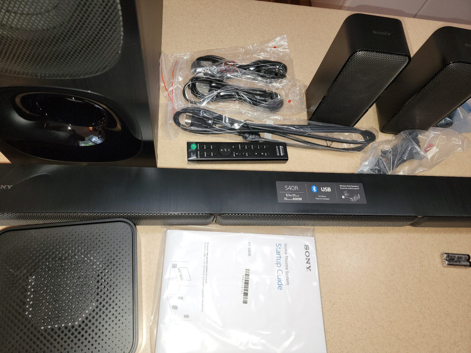 Sony HTS40R 5.1ch Home Theater Soundbar System,black Swiftsly