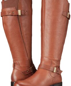 Naturalizer Women's Joan Wide Calf Riding Boot 10 WW US Banana Bread Wc 14 91ZQwSRus4L