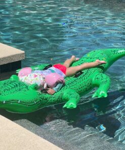 Intex Giant Gator Ride-On, 80" X 45", for Ages 3+ 32 91ZR4pLsuQL