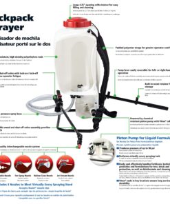 Alternative view of SOLO 425 4-Gallon Piston Backpack Sprayer, Wide Pressure Range up to 90 psi
