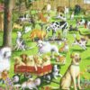 Ravensburger at The Dog Park Large Format 500 Piece Jigsaw Puzzle for Adults – Every Piece is Unique, Softclick Technology Means Pieces Fit Together Perfectly 19 91ZZ7MMyxhL