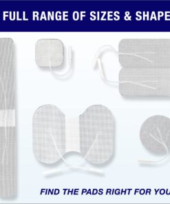 Syrtenty TENS Unit Pads 2"X2" 44 Pcs, 3rd Gen Reusable Latex-Free Replacement Pads Electrode Pads with Upgraded Sticky Electrode Pads Gel and Non-Irritating Design for Muscle Stimulator Electrotherapy 34 91ZazfFm9gL