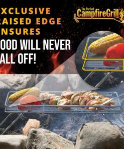 The Perfect CampfireGrill, Explorer, 12-Inch by 18-Inch 10 91Zcq1cvUtL