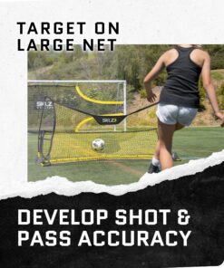 SKLZ Quickster Soccer Trainer Portable Soccer Rebounder Net for Volley, Passing, and Solo Training 14 91ZdhbojJNL