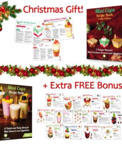 DLux 50 x 3 oz Mini Dessert Cups with Spoons, Shooter - Clear Plastic Parfait Appetizer Cup - Small Reusable Shot Glass for Tasting Party Shooters Desserts Appetizers - With Recipe Ebook 50 cups + 50 spoons 24 91Zg1Jdn6oL