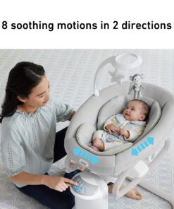 Alternative view of Graco, Soothe My Way Swing with Removable Rocker, Madden