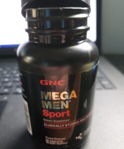 GNC Mega Men Sport Multivitamin | Performance, Muscle Function, and General Health | 90 Count 90 Count (Pack of 1) 25 91ZicZfa1wL