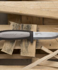 Morakniv Craftline Robust Fixed-Blade Knife with Carbon Steel Blade and Combi-Sheath, 3.6 Inch 25 91ZmfpBP26L