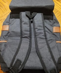 Unisex Professional Slim Business Laptop Backpack, Feskin Fashion Casual Durable Travel Rucksack Daypack (Waterproof Dustproof) with Tear Resistant Design for Macbook, Tablet - Dark Grey 33 91ZsALOZ0L