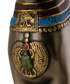 Top Collection Goddess Bastet Statue - Ancient Egyptian Goddess of Protection Sculpture in Premium Cold Cast Bronze - 8-Inch Collectible Fertility Cat Figurine 34 91ZsJBvl iL