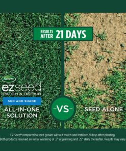 Scotts EZ Seed Patch and Repair Sun and Shade for Grass: Covers up to 225 sq. ft., 10 lb. 10 lb. 1 Pack 38 91ZuipVmtKL