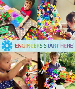 VIAHART Brain Flakes 500 Piece Interlocking Plastic Disc Set - A Creative and Educational Alternative to Building Blocks - Tested for Children's Safety - A Great Stem Toy for Both Boys and Girls 31 91a2JqqYnxL