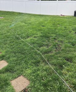 Aqua Joe SJI-OMS16 Indestructible Metal Base Oscillating Sprinkler with Adjustable Spray, 3600-Square Foot Coverage 3600 - Square Foot Coverage 30 91a2OD8IJmL