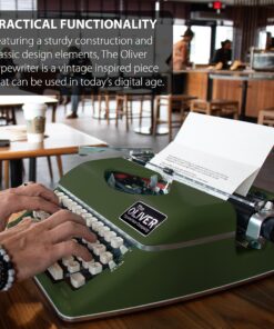 The Oliver Typewriter Company Timeless Manual Typewriter, Olive 10 91a5oxOVFoL