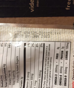 Premium Gold Organic Ground Flax Seed | High Fiber Food | Omega 3 | 4 pounds 33 91aCtzSfhL