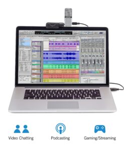 Alternative view of Samson SAGOMIC Go Mic Portable USB Condenser Microphone,White USB Microphone