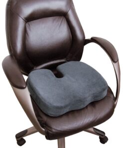 TravelMate Gel-Enhanced Memory Foam Seat Cushion – Perfect for Office Chair & Car Seat Cushion – Helps Relief from Tailbone Pain – Reduce Pressure on Coccyx & Hip – Non-Slip Washable Cover 22 91aFfAk21EL