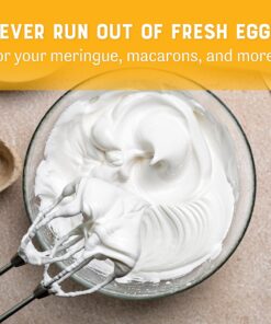 Judee’s Dried Egg White Protein Powder 8 oz - Pasteurized, USDA Certified, 100% Non-GMO - Gluten-Free and Nut-Free - Just One Ingredient - Made in USA - Use in Baking - Make Whipped Egg Whites 8 Ounce (Pack of 1) 26 91aG39qUYML 1