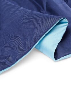 Amazon Basics Reversible Lightweight Microfiber Comforter Blanket, Twin/Twin XL, Navy/Sky Blue Navy / Sky Blue 1-Pack 19 91aMGh9YcAL