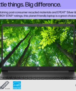 HP 15 inch Laptop, FHD Display, Intel Core i3-1215U, 8 GB RAM, 128 GB SSD, Intel UHD Graphics, Windows 11 Home in S Mode, 15-dy5599nr (2023) 8GB RAM | 128GB PCIe SSD 62 91aPNjtqtaL