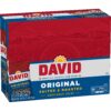 DAVID Roasted and Salted Original Sunflower Seeds, 1.625 oz, 12 Pack 13 91aVk6 D30L