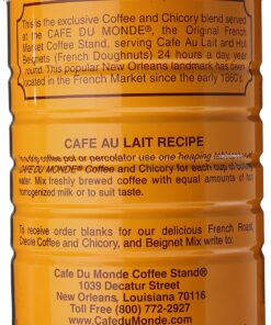 Alternative view of Cafe Du Monde Coffee Chicory, 15 Ounce Ground Coffee and Chicory 15 Ounce (Pack of 1)