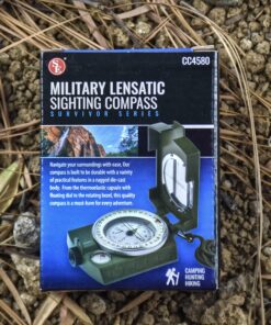 SE Military Lensatic and Prismatic Sighting Survival Emergency Compass with Pouch - CC4580 69 91afFQTgecL