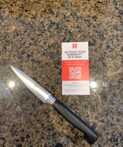 Zwilling J.A. Henckels Twin Four Star 4-Inch High-Carbon Stainless-Steel Paring Knife Black/Stainless Steel 21 91agGE6zVqL