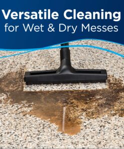 BISSELL Garage Pro Wall-Mounted Wet Dry Car Vacuum/Blower With Auto Tool Kit, 18P03, Stealth Metallic Gray 33 91agGtj5IxL