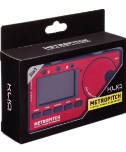 KLIQ MetroPitch - Metronome Tuner for All Instruments - with Guitar, Bass, Violin, Ukulele, and Chromatic Tuning Modes (MetroPitch, Red) 21 91agSEBTFiL