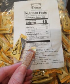 Chimes Mango Ginger Chews, 2-pound Bag 2 Pound (Pack of 1) 10 91agZ3DjML
