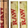 Raw King Size Organic Deal - King Size Slim Organic Rolling Papers, 110mm Rolling Machine and Wide Filter Tips INCLUDES Black Velvet Pouch 4 91akP3ACUFL