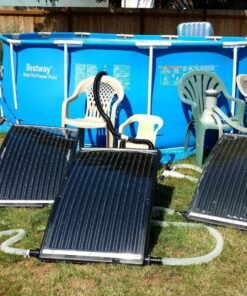 GAME 4721-BB SolarPRO Curve Solar Pool Heater, Made for Intex & Bestway Above-Ground and Inground Pools, Includes Intex Adapters, 2 Hoses & Clamps 41 91alMFiJQsL 2