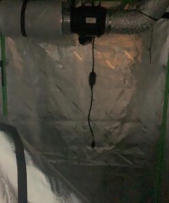 VIVOSUN Ventilation Kit 6 Inch 390 CFM Inline Duct Fan with 6" x 16"Carbon Filter Odor Control System with Australia Virgin Charcoal for Grow Tent Ventilation R6 w/ Carbon Filter 39 91alR5qqQZL