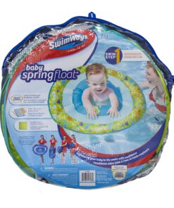 SwimWays Baby Spring Float - Baby (9-24 Months) Water Float - Green Octopus, Blue 8 91amZD7MK L