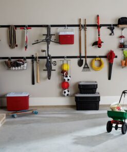 Rubbermaid FastTrack Compact Hook for Garage Organization, Soft Grip, Ideal For Cords, Ropes, Small Hoses, Camping Chairs 21 91aravBoR7L