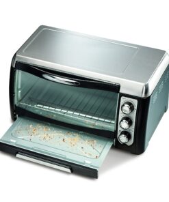 Hamilton Beach Countertop Toaster Oven, 6-Slices, Includes Bake Pan and Broil Rack, Black (31330D) 9 91axSmljn7L
