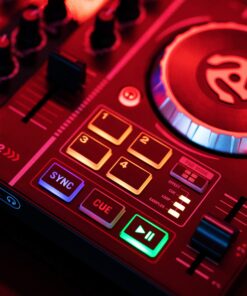 Numark Party Mix - Complete DJ Controller Set for Serato DJ with 2 Decks, Party Lights, Headphone Output, Performance Pads and Crossfader/Mixer 23 91b0Le0TujL
