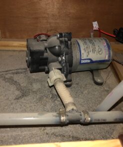 Alternative view of SHURFLO 4008-101-E65 3.0 Revolution Water Pump , Grey