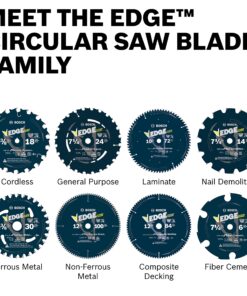 Bosch CB704FC 7-1/4 In. 4 Tooth Edge Diamond-Impregnated Carbide-Tipped Saw Blade 16 91b5U2ki rL