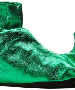 Alternative view of Forum Novelties Women's Deluxe Costume Cloth Elf Shoes, Green, One Size