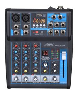 Alternative view of Audio 2000s Audio Mixer Sound Board (4-Channel Bluetooth) 4-Channel Bluetooth