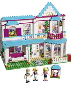 LEGO Friends Stephanie's House 41314 Build and Play Toy House with Mini Dolls, Dollhouse Kit (622 Pieces) 21 91b8hLncWNL
