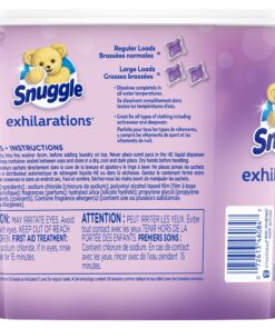 Snuggle Exhilarations in Wash Laundry Scent Booster Pacs, Lavender & Vanilla Orchid, 56 Count 27 91bHXadwZtL
