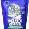 Fine Ground Celtic Sea Salt – (1) 16 Ounce Resealable Bag of Nutritious, Classic Sea Salt, Great for Cooking, Baking, Pickling, Finishing and More, Pantry-Friendly, Gluten-Free 16 Ounce (Pack of 1) 23 91bK75 wyYL