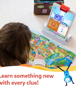 Osmo - Detective Agency - Ages 5-12 - Solve Global Mysteries - Educational Learning Games - STEM Toy - Gifts for Kids - Ages 5 6 7 8 9 10 11 12-For iPad, iPhone or Fire Tablet (Osmo Base Required) 19 91bL5SUvlGL