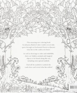 Alternative view of Enchanted Forest: An Inky Quest and Coloring book (Activity Books, Mindfulness and Meditation, Illustrated Floral Prints) Paperback, Illustrated